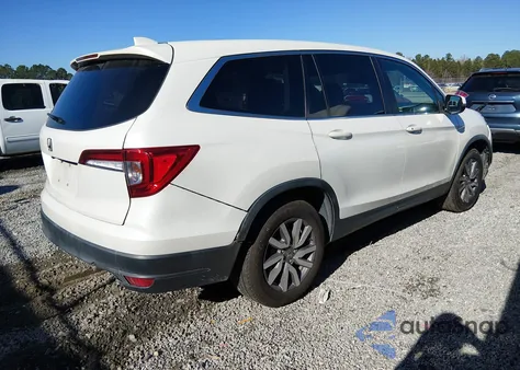 2019 Honda Pilot Ex-L z USA, uszkodzony, nr VIN 5FNYF5H41KB022387
